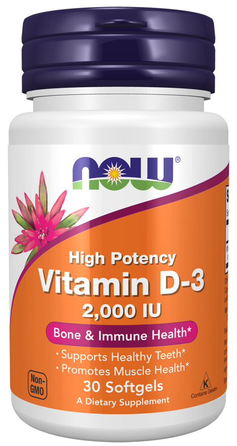 Vitamin D-3 2000 IU Softgels