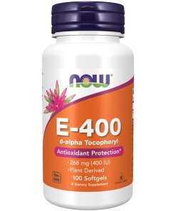 Vitamin E-400 D-Alpha Tocopheryl Softgels