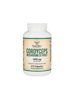 Double Wood Supplements Cordyceps Mushroom Extract (210 capsules)