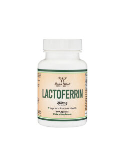 Double Wood Supplements Lactoferrin (60 Capsules)