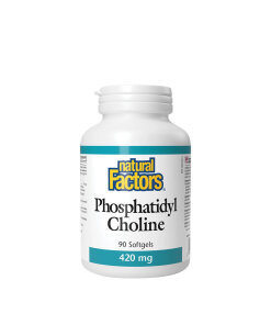 Natural Factors Phosphatidyl Choline 420 mg (90 Softgels)