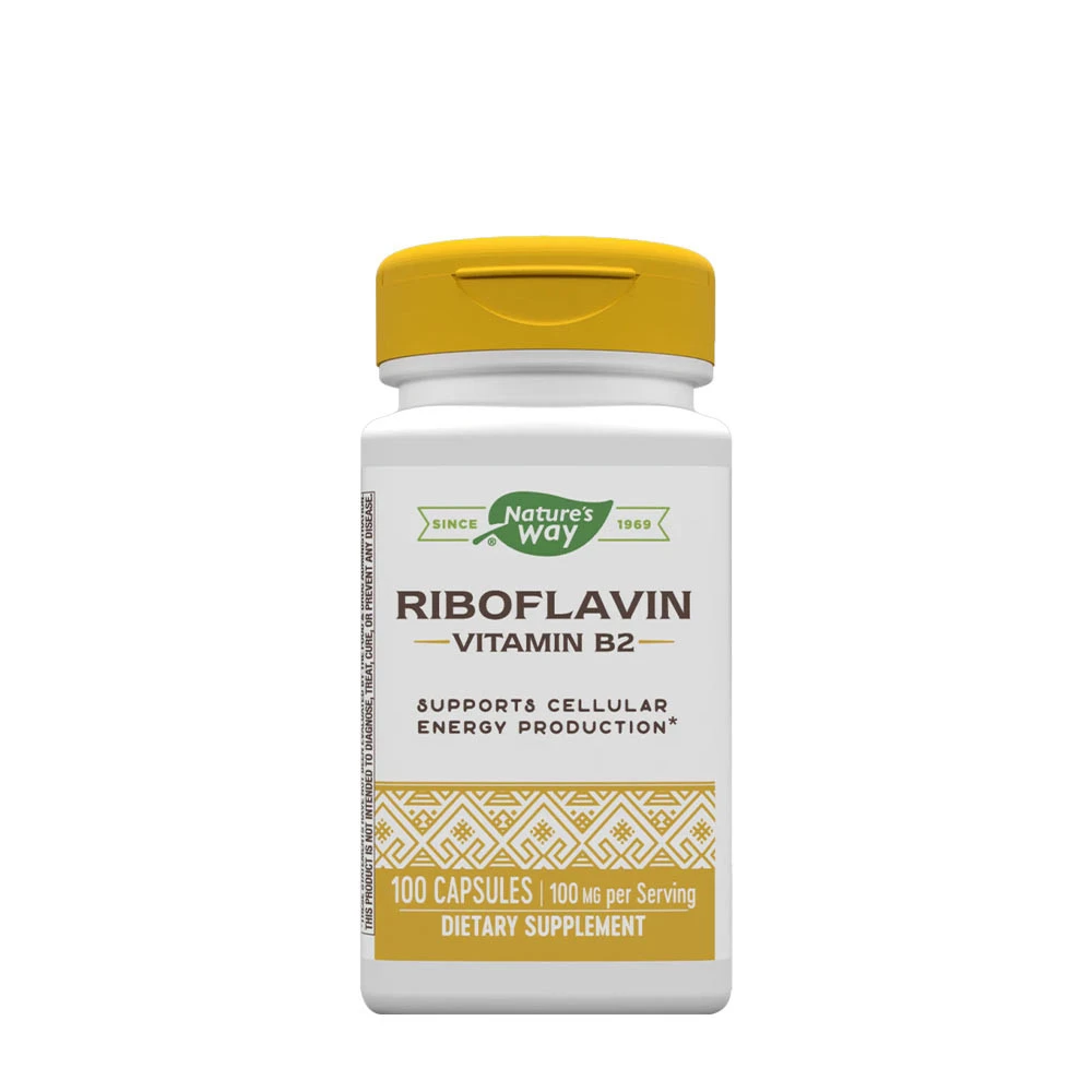 Nature's Way - Riboflavin Vitamin B2 (100 Capsules)