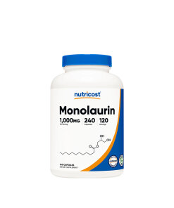 Nutricost Monolaurin Capsules (240 Capsules)