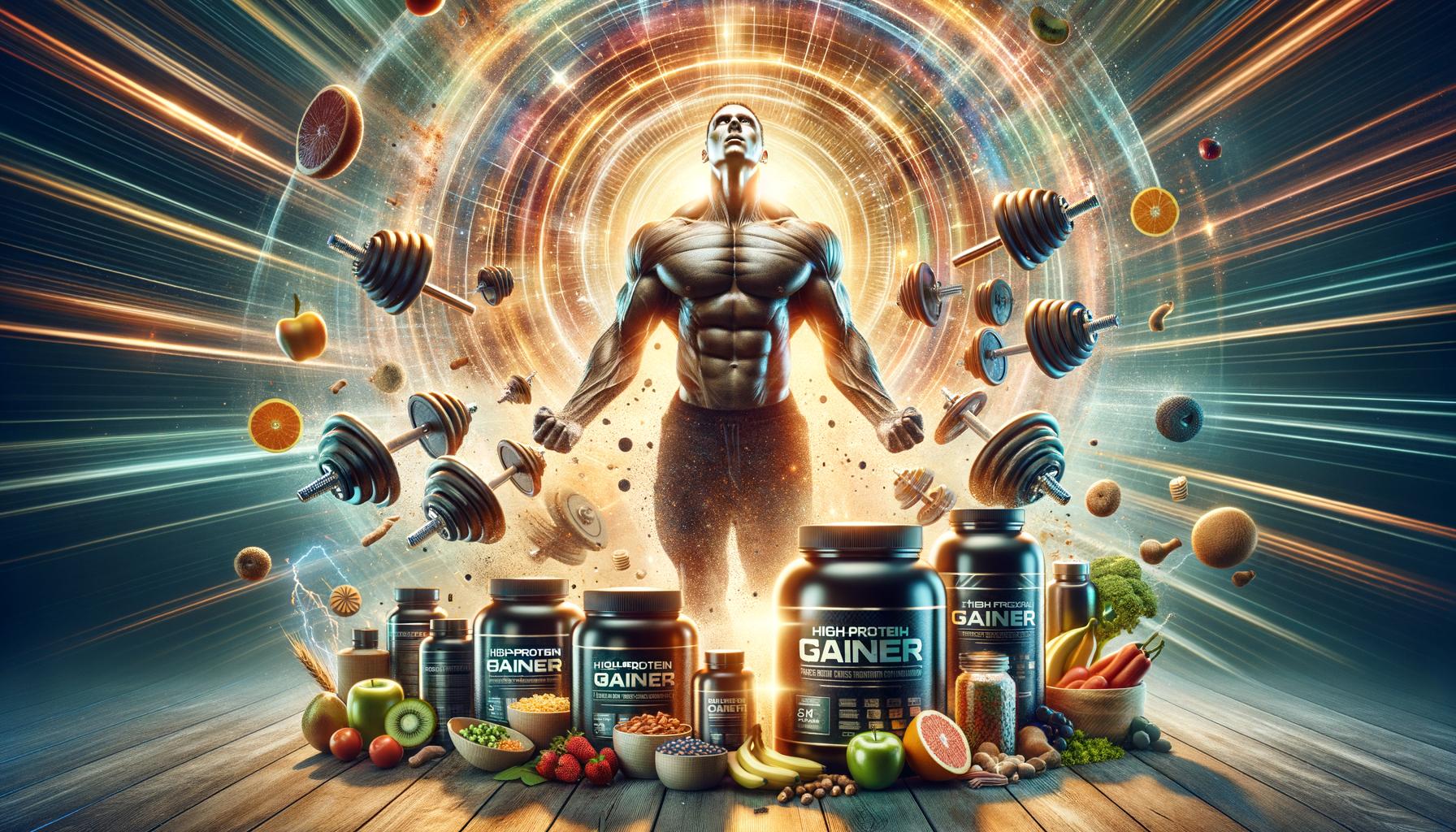 Få mere ud ⁣af din fitnessrejse med Høje Protein Gainer