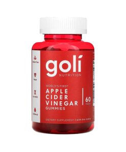 GOLI NUTRITION Apple Cider Vinegar Gummies (60 gummies)