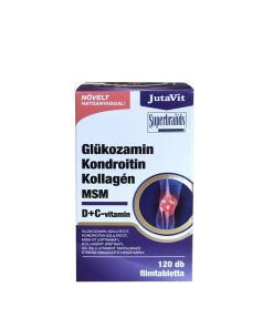 JutaVit Glucosamine Collagen MSM Vitamin D + C (120 Tablets)