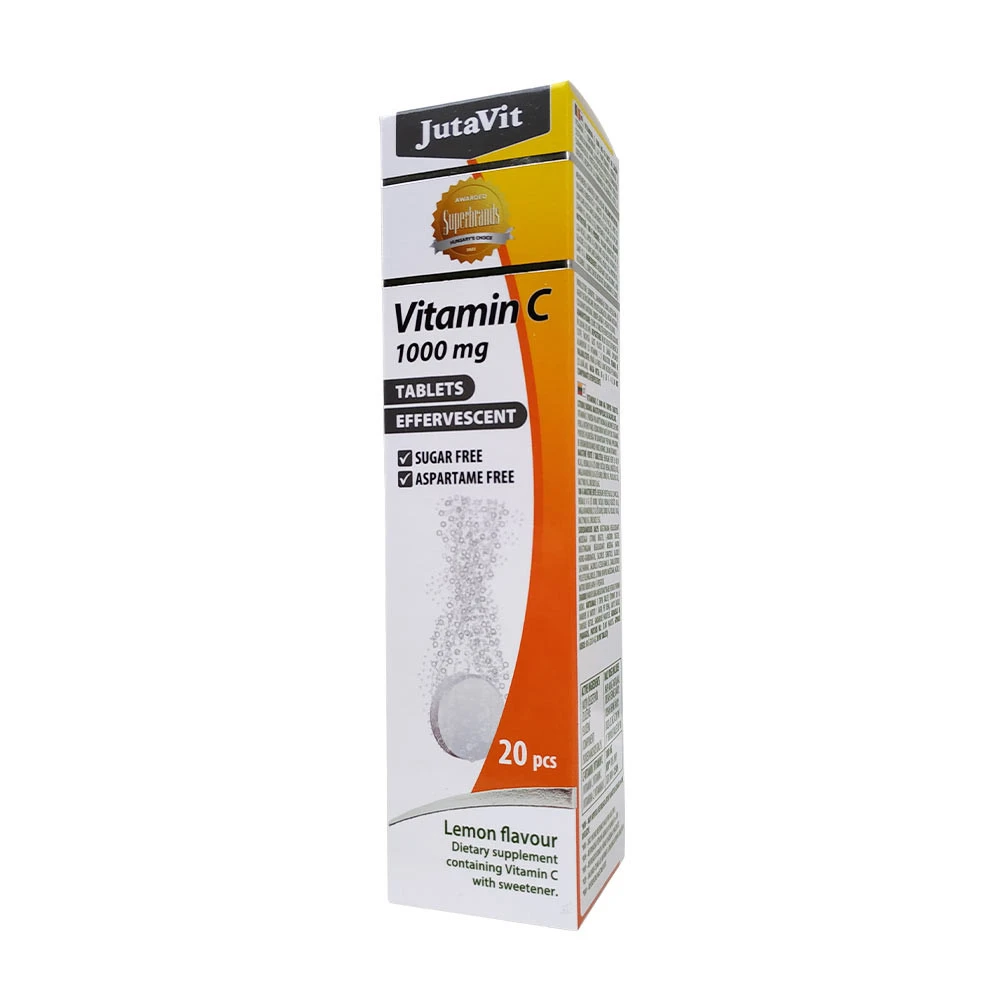 JutaVit Vitamin C 1000 mg effervescent tablet (20 Effervescent Tablets