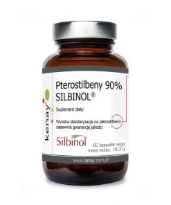 KENAY Pterostilbene 90% SILBINOL (60 caps)