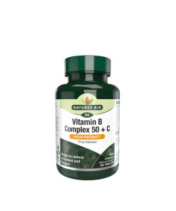 Natures Aid B-50 Complex + C (30 Tablets)