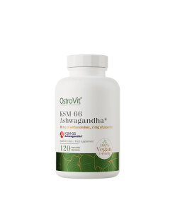 Ostrovit KSM-66 Ashwagandha® Vege (120 Capsules)