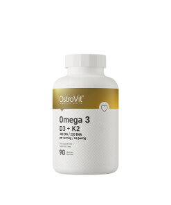 Ostrovit Omega 3 D3 + K2 (90 Capsules)